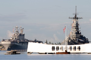 marineschepen in Pearl Harbor | Pearl Harbour